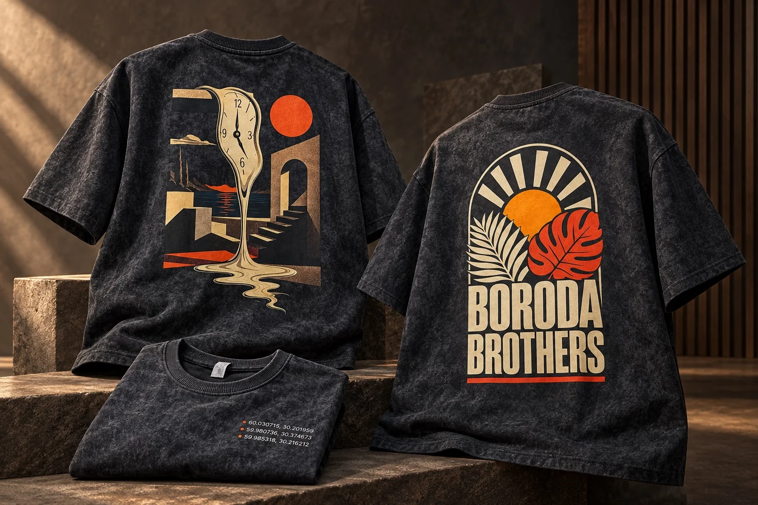 Футболки-варёнки Boroda Brothers: пошив из двухнитки и DTF